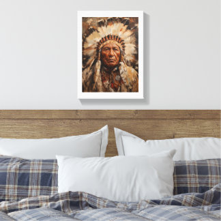 Embrace the spirit of Native Pride  Canvas Print
