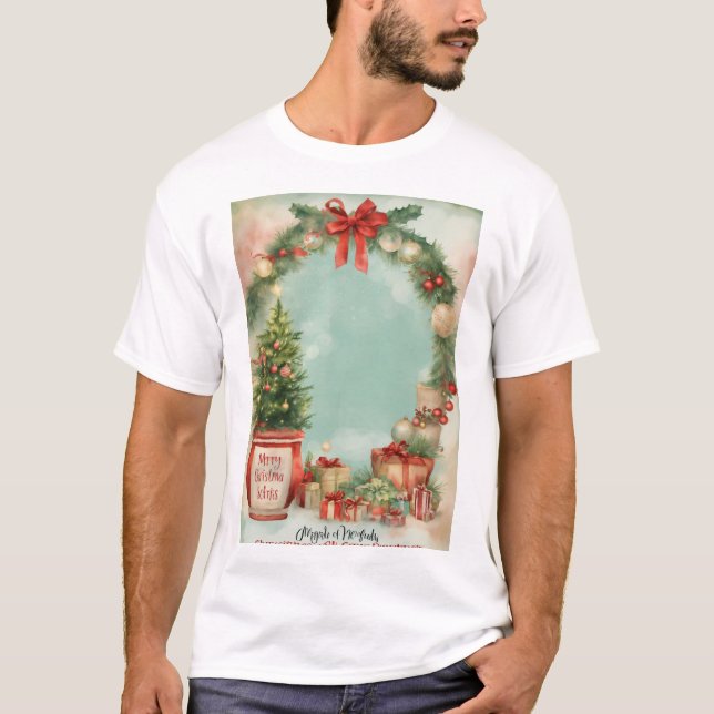 Embrace the Spirit with Christmas Tree Tees! T-Shirt (Front)