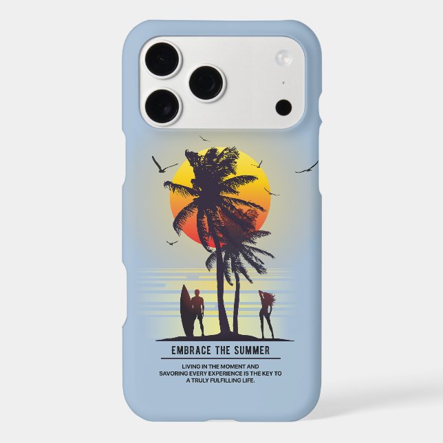 Embrace the Summer |  Iphone Case (Back)