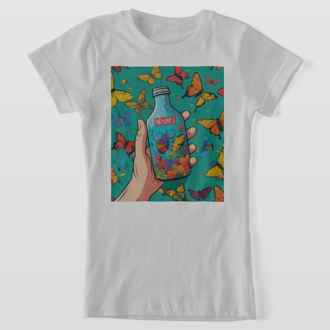 Embrace the Unconventional" "Dare to be Different" T-Shirt (Laydown)