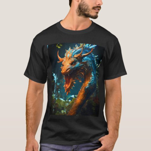 Embrace the untamed allure of mythical creatures T_Shirt