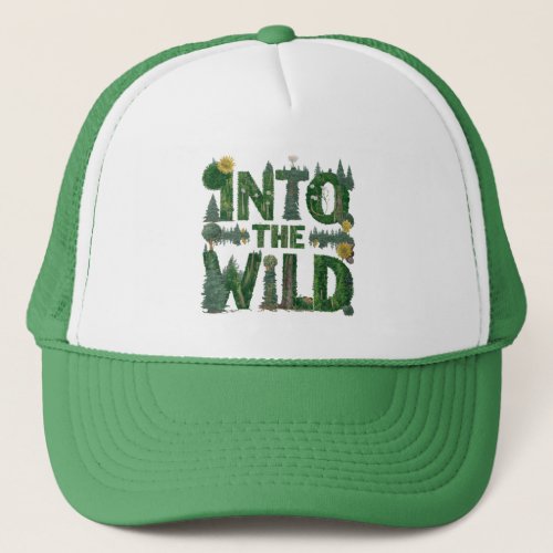 Embrace the Wild Adventure Trucker Hat