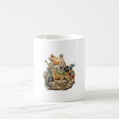 Embrace the wild in every sip All Animals Mug Coffee Mug