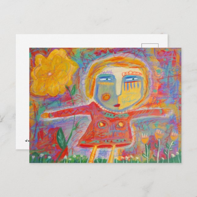 Embrace the World Postcard (Front/Back)