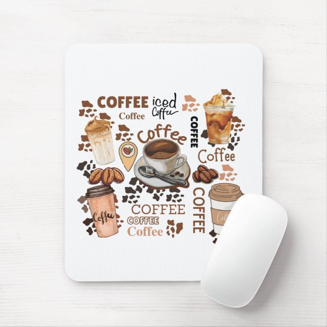 Embrace Your Coffee Love with Our Exclusive Mouse Pad (With Mouse)