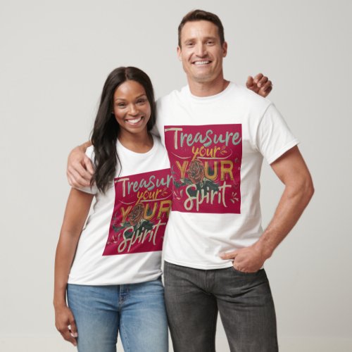 Embrace Your Essence Treasure Your Spirit T_Shirt