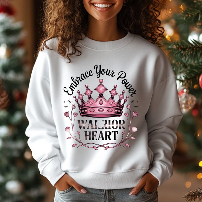 Embrace Your Power Warrior Heart T-ShirT-Shirt Tri-Blend Shirt (Creator Uploaded)