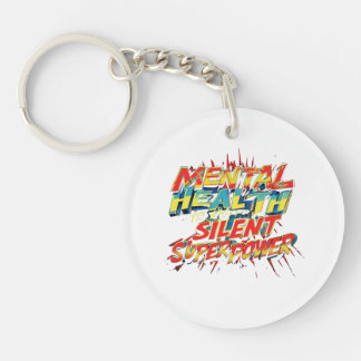 Embrace Your Superpower Keychain