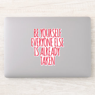 Embrace Your Uniqueness Sticker