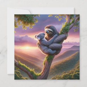 Embraces of the Wild Holiday Card