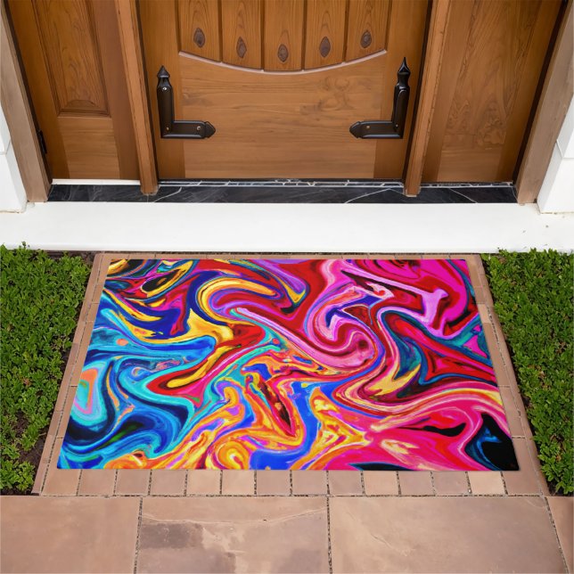 Embracing Abstraction for Visual Impact Doormat (Outdoor)