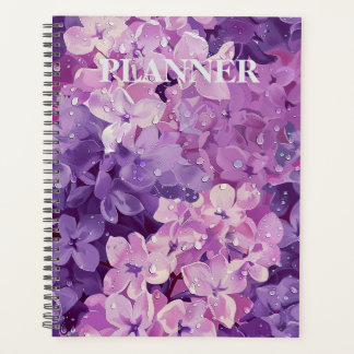 Embracing Abundance: Hydrangea-Designed Planner