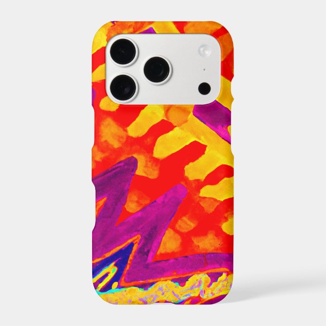 Embracing Colorful Pattern Design Iphone Case (Back)