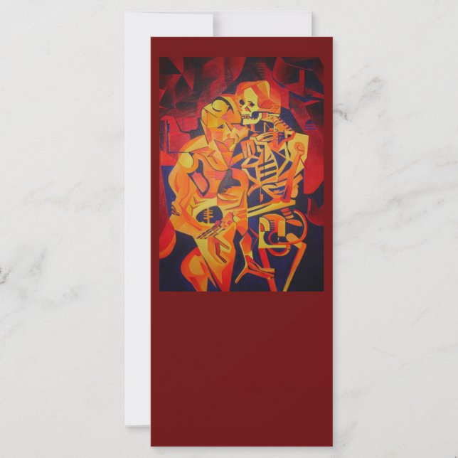 Embracing Death Colorful Geometric Art (Front)