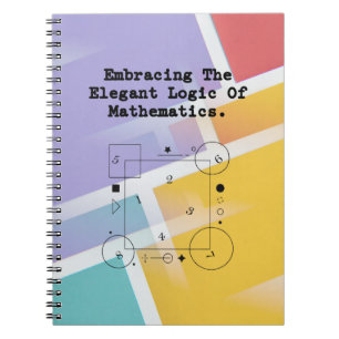 Embracing Elegant Math Logic   Beauty of Numbers Notebook