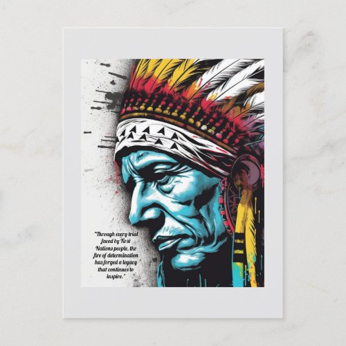 Embracing First Nations Sacred Traditions Postcard