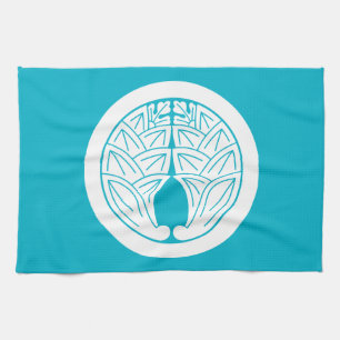 Embracing japanese gingers in circle towel