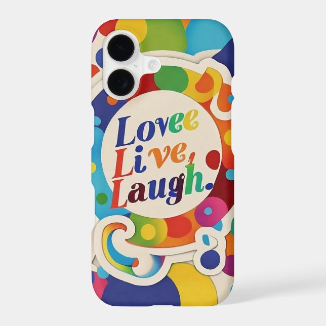 "Embracing Life's Simple Pleasures" Iphone Case (Back)