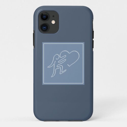 EMBRACING LOVE BLUEBERRY iPhone 11 CASE