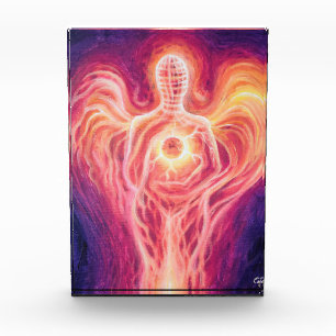 Embracing the inner sun acrylic award