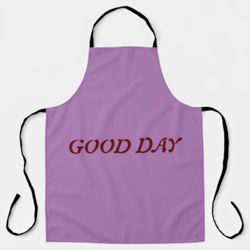 Embracing the Radiance A Journey to a Good Day Apron