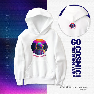 Embracing the Space Kids Hoodie