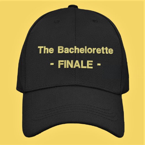 Embroided Bachelorette Cap _ Love Cat