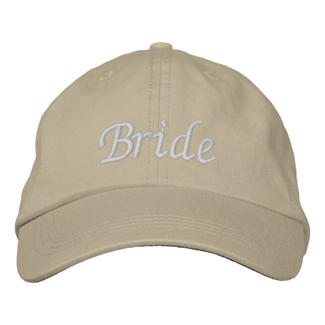 Embroider Gifts Bride Hat | Cap (Front)
