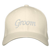 Embroider Gifts Groom Hat | Cap