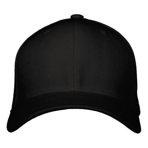 Embroider your own Black Flexfit Wool Cap