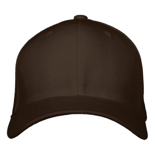 Embroider your own Brown Flexfit Wool Cap