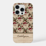 Embroidered 3D Santa Phone Case | Personalized