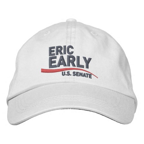 Embroidered Adjustable Hat Eric Early US Senate