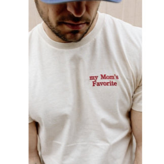 Embroidered anniversay birthday Men Shirt gift