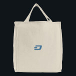 Embroidered Bag Eb1<br><div class="desc">Reusable bag with embroidered D</div>