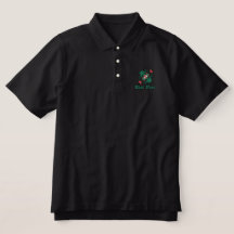 Embroidered Basic Polo T-Shirt