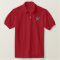 Embroidered Basic Polo T-Shirt