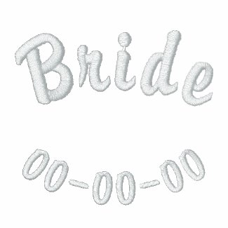 Embroidered Bride Shirt