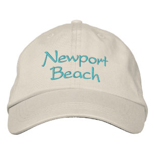 Newport Beach Hats Caps Zazzle Embroidered California Hats Newport Beach Baseball Cap