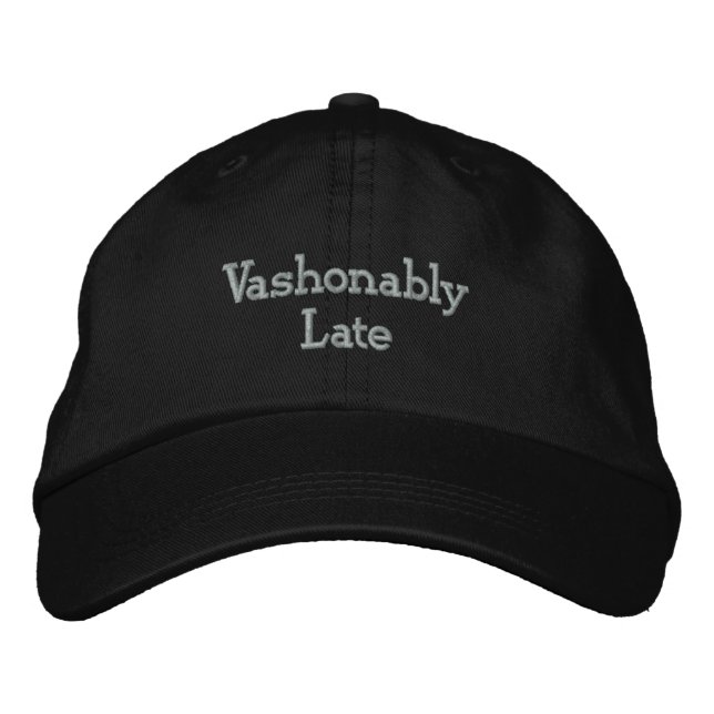 Embroidered cap (Front)