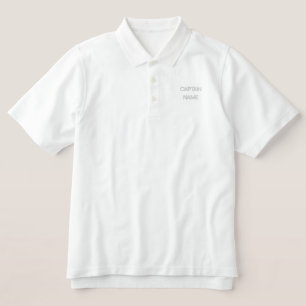 Embroidered Captain Shirt