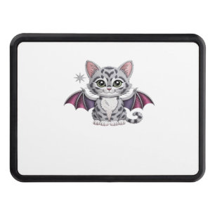 embroidered cat bat Classic T-Shirt Hitch Cover