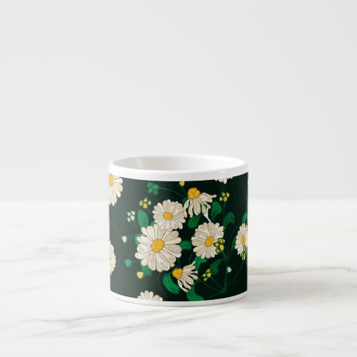 Embroidered childrens drawing imitation espresso cup