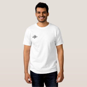 Embroidered Customize Initials T-Shirt