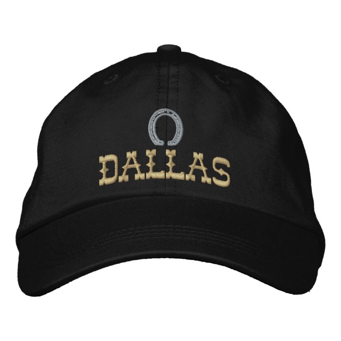 Embroidered Dallas Cap