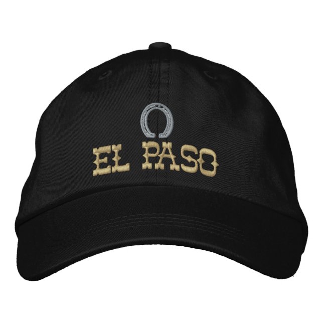 Embroidered El Paso Cap (Front)
