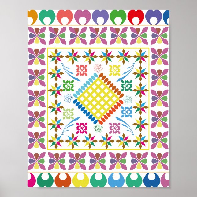 Embroidered Essence Poster (Front)