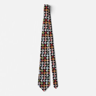 Embroidered Eyeball Collection Neck Tie