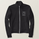 Embroidered Father Of The Groom Embroidered Jacket at Zazzle