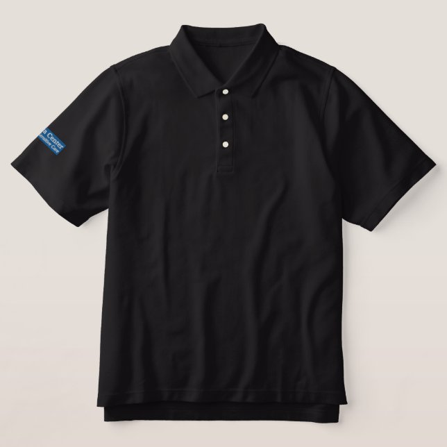 Embroidered Gándara Center Logo Polo (Design Front)